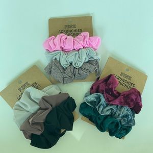 Three 3-pack of large scrunchies (9 scrunchies total)
